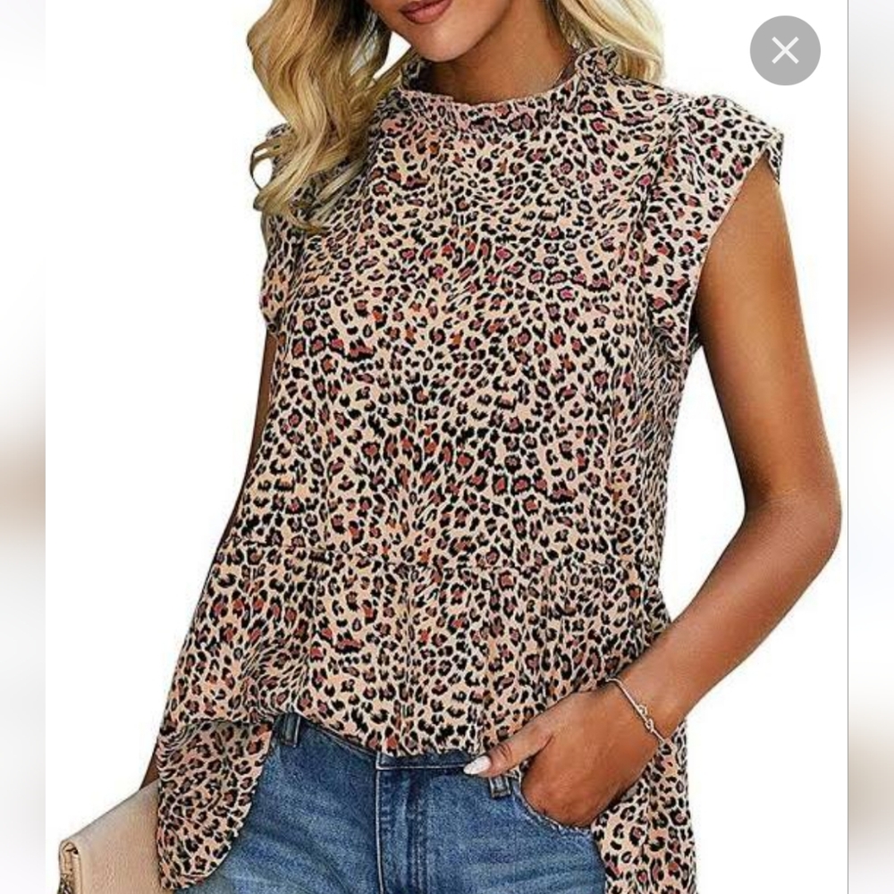 NEW KIRUNDO ANIMALS PRINT TOP 🐆